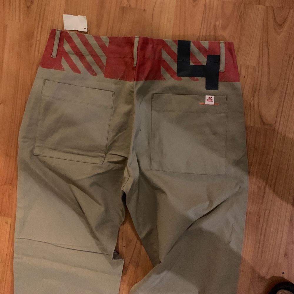 Brand NeeDiesel khaki cotton pant
